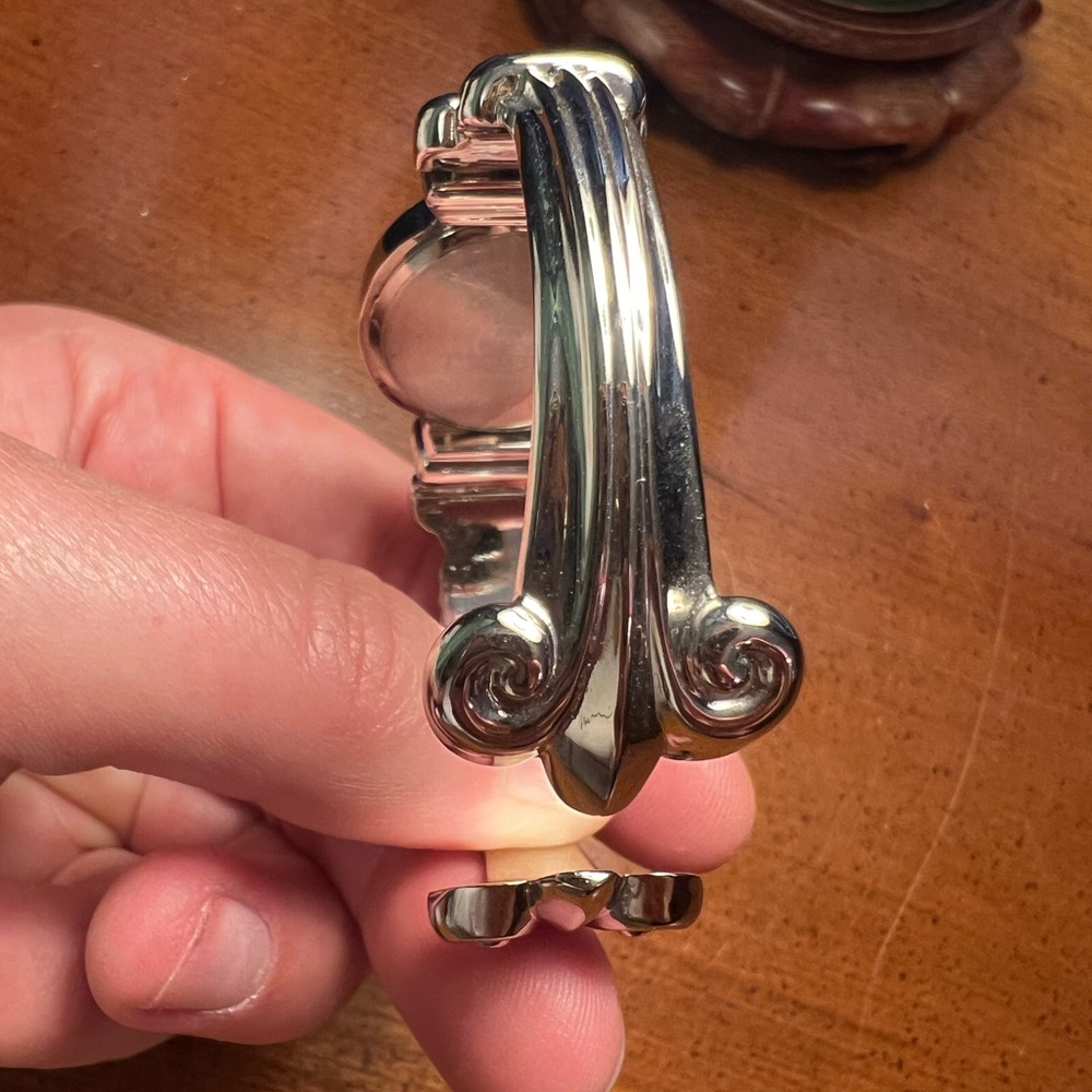 Peck & Peck silver toned quartz watch - Picture 4 of 6
